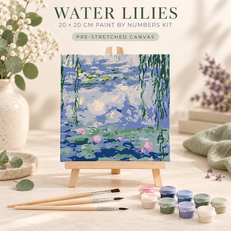Famous painting Paint by Numbers masterpiece kit